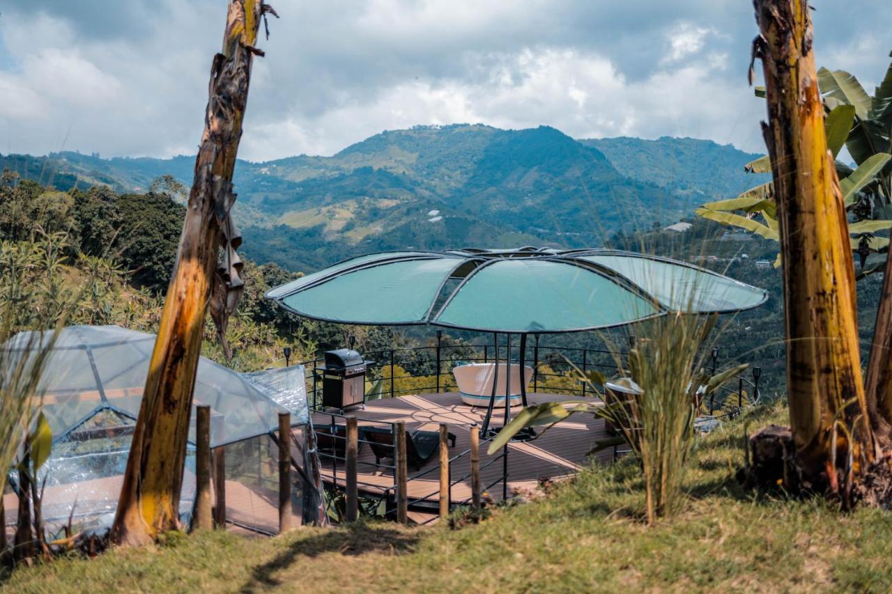 הוילה מניזאלס Chami Glamping מראה חיצוני תמונה