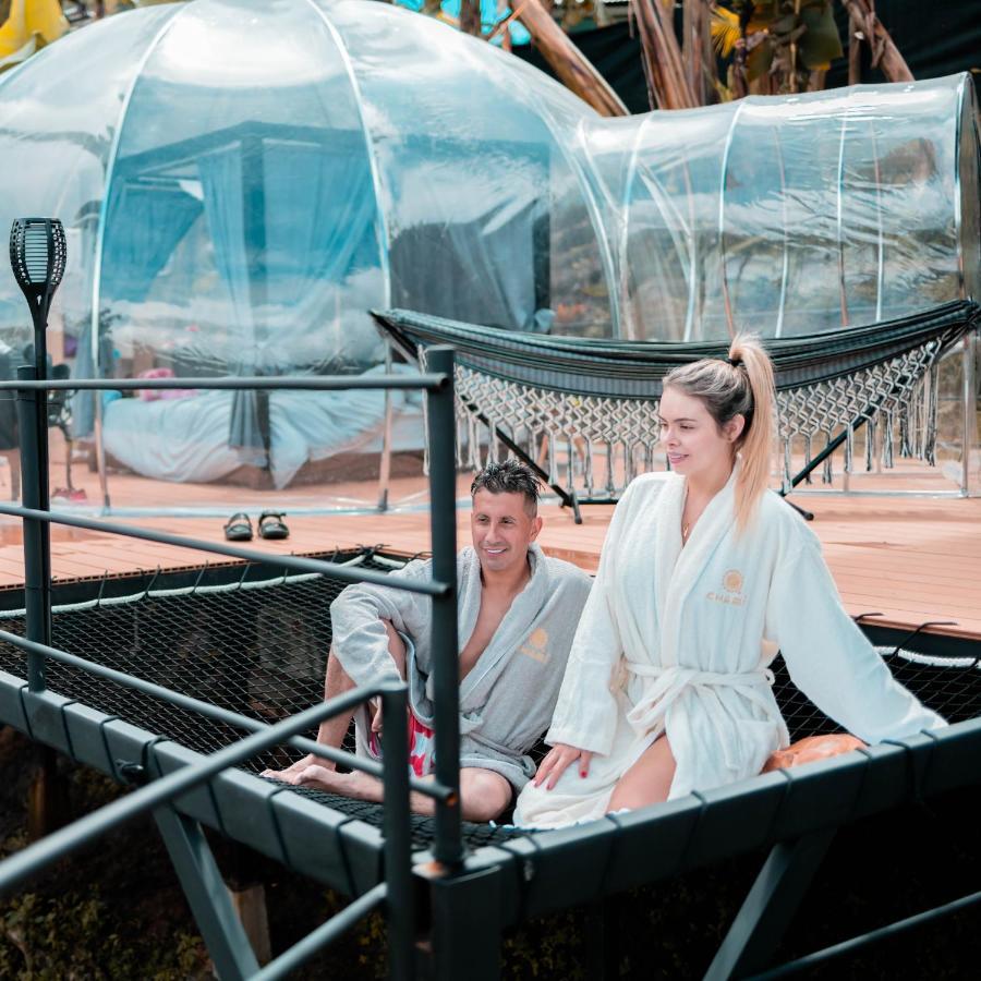 הוילה מניזאלס Chami Glamping מראה חיצוני תמונה